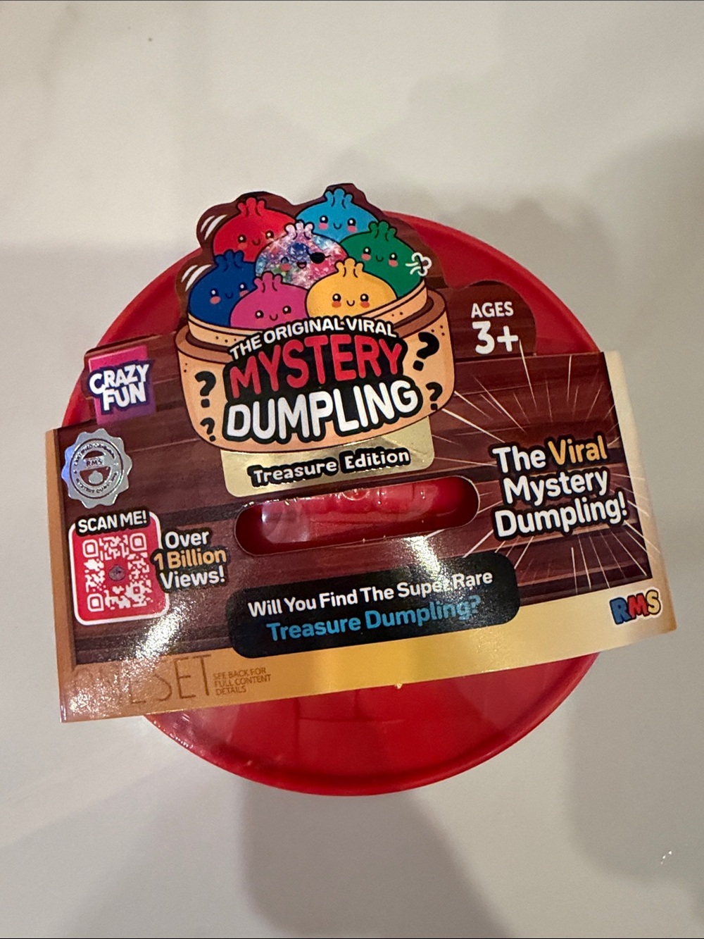 NEW SEALED Crazy Fun RMS Treasure Edition Mystery Dumpling Collectible